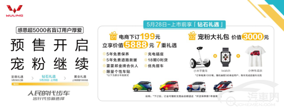 【新闻稿】预售2.98万起！“人民的代步车“宏光MINI电动车开启预售(1)382