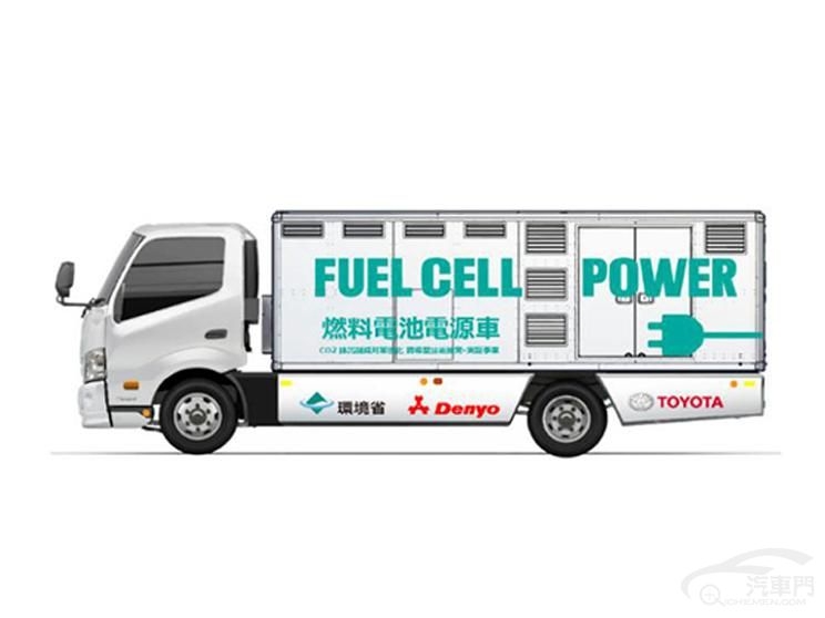 持续供电72小时 丰田研发氢气发电新车