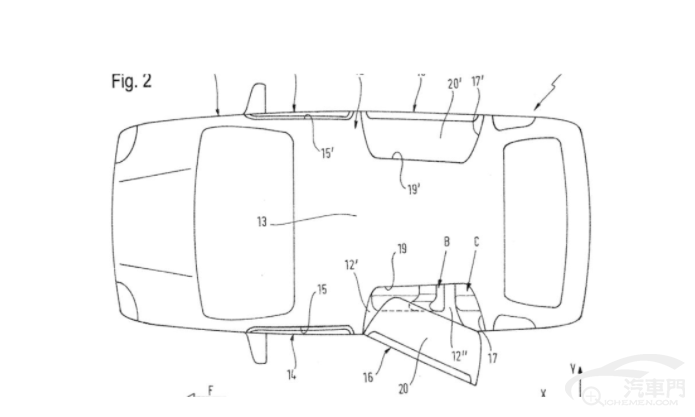 宝马公布未来SUV“鹰翼门”专利 更便于进入车内