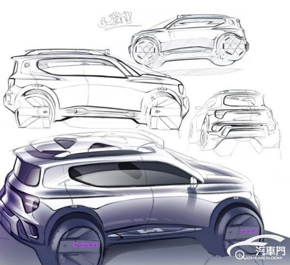 smart精灵#5概念车将于北京车展首秀 下半年上市